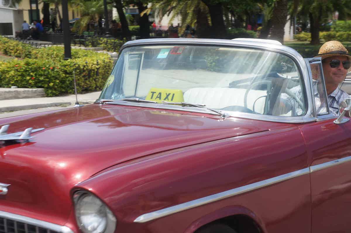 old American car in Havana